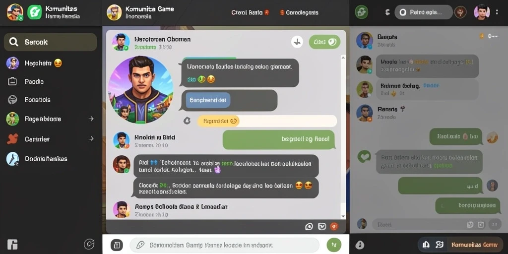 Tampilan menu utama yang menarik dan intuitif.