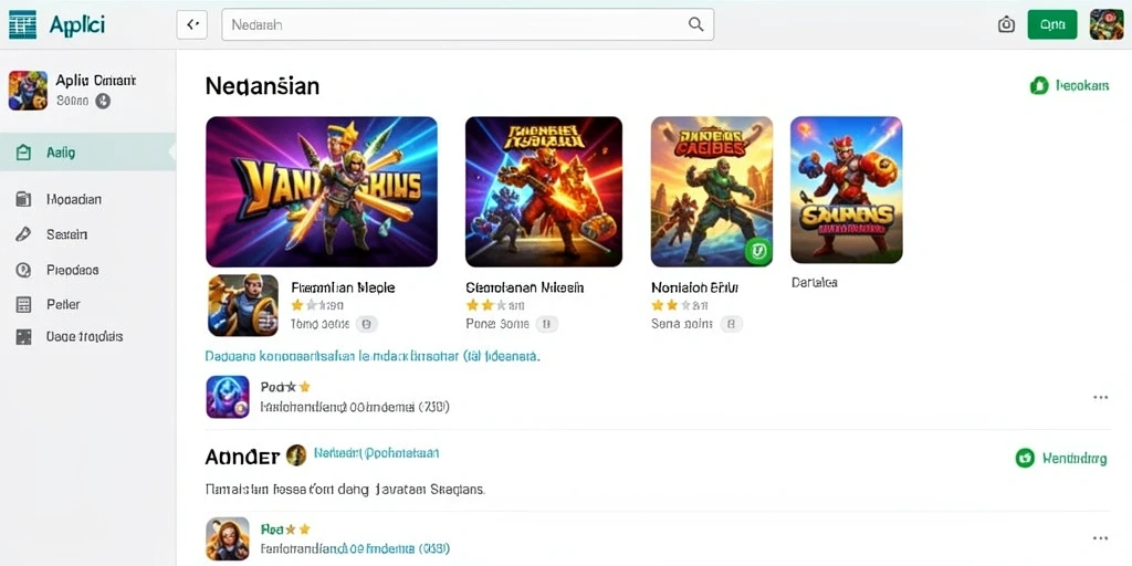 Tampilan antarmuka yang user-friendly dan mudah dinavigasi.